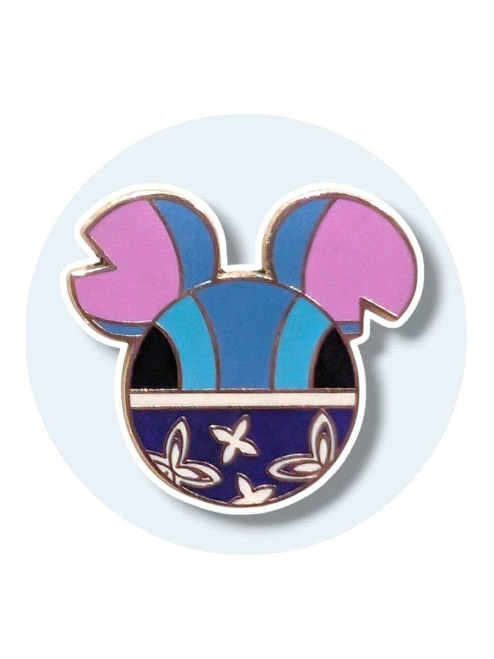 Lilo and Stitch Disney Pin: Stitch Mickey Icon
